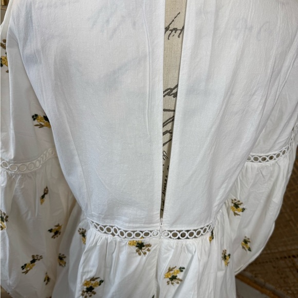 Baby Doll Embroidered Dress - Picture 9 of 13